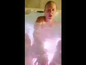Mom gives Step Son a Secret Handjob in Hot Tub Naked before Dad Home