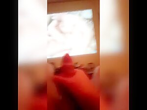 Wanking then Jerking off Faster while Watching Interracial Gay Porn! Big Hard Dick. 2020 HD