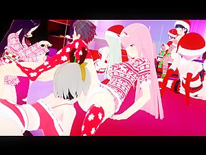 3D Hentai: CHRISTMAS ORGY (HAPPY NEW YEAR!)