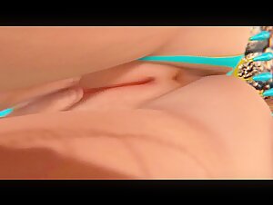 (Disney) Aladdin - Jasmine Masturbation (3D Porn)